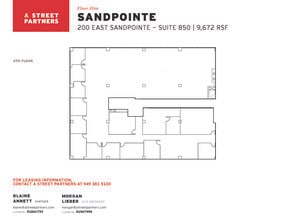 200 E Sandpointe Ave, Santa Ana, CA à louer Plan d’étage– Image 1 sur 1