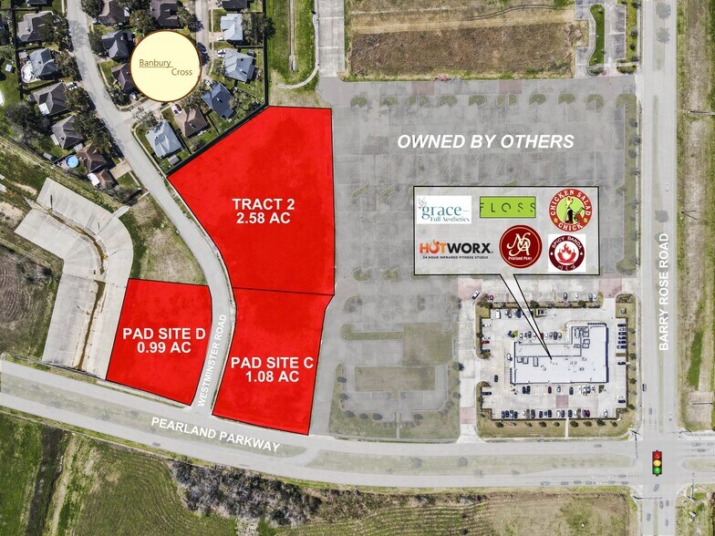 2110 Pearland Pky, Pearland, TX à louer - Plan de site – Image 2 sur 3