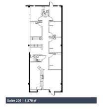 18842 S Memorial Dr, Humble, TX à louer Plan d’étage– Image 1 sur 1