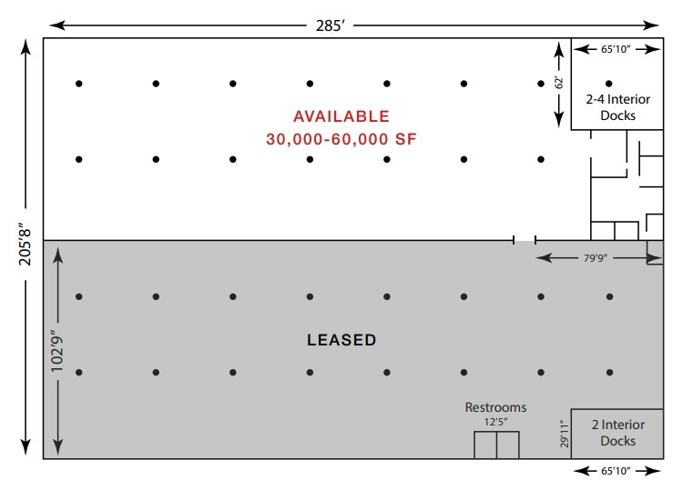 1700-1710 S Butterfield Rd, Mundelein, IL à louer Plan d’étage– Image 1 sur 1