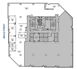 301 Howard St, San Francisco, CA à louer Plan d’étage– Image 1 sur 1