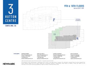 3 Hutton Centre Dr, Santa Ana, CA à louer Plan d’étage– Image 2 sur 2