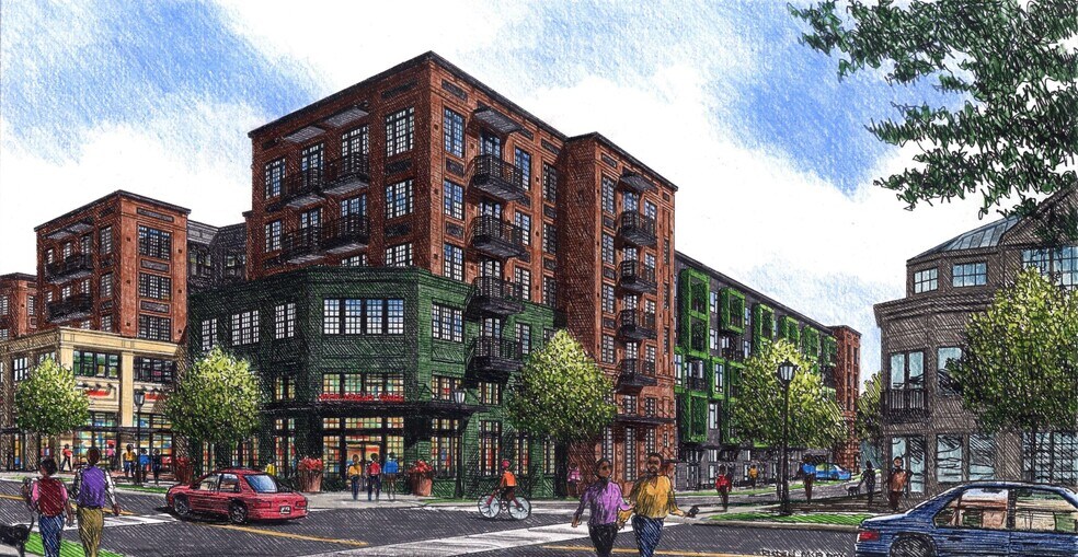1279 Pendleton St, Greenville, SC à louer - Photo de l’immeuble – Image 2 sur 11