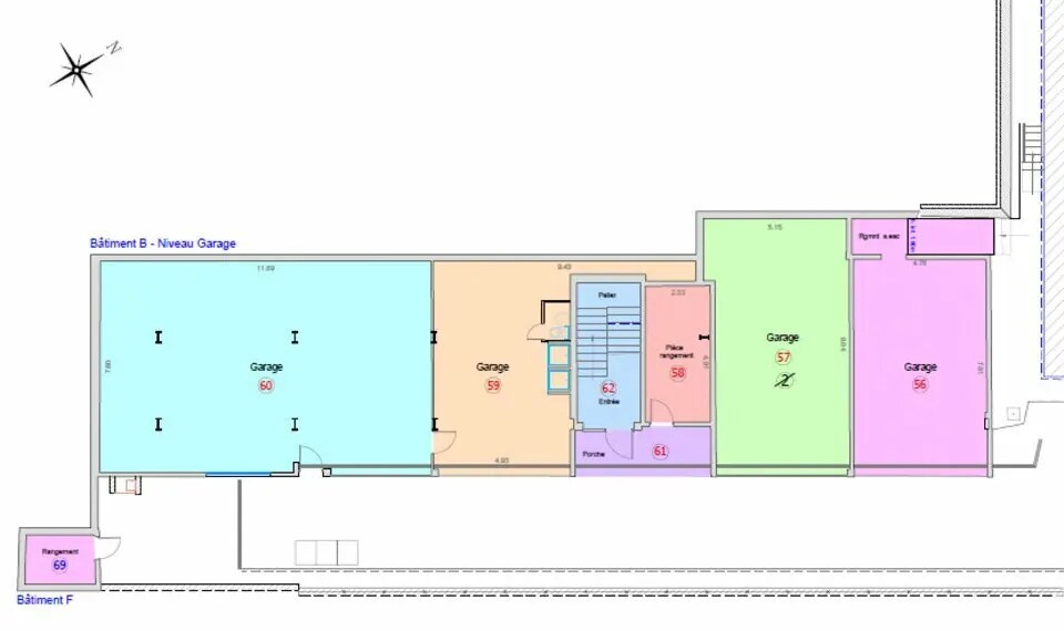 Local d'activités dans Le Cannet à vendre - Plan d’étage – Image 1 sur 4