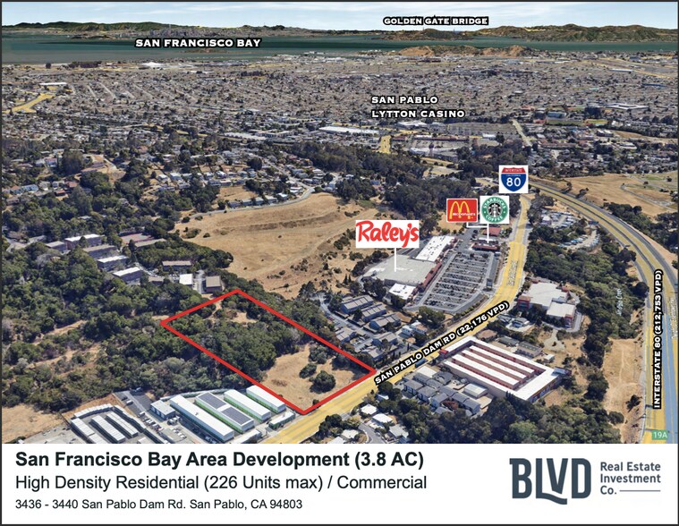 3436-3440 San Pablo Dam Rd, San Pablo, CA à vendre - Photo de l’immeuble – Image 2 sur 12