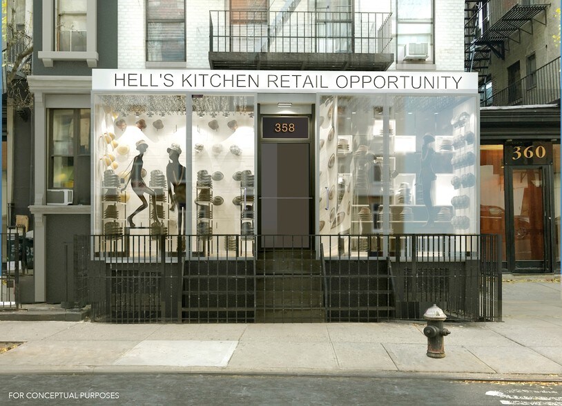 358 W 47th St, New York, NY à louer - Photo de l’immeuble – Image 3 sur 12