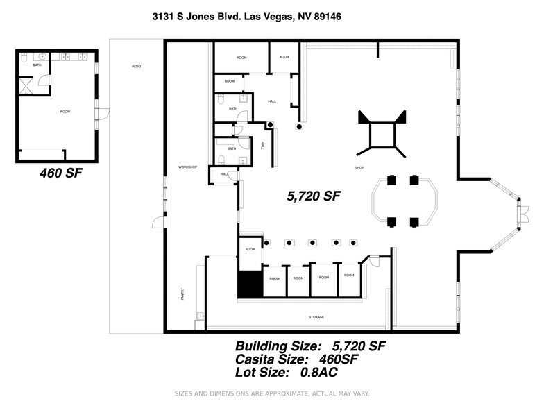3131 S Jones Blvd, Las Vegas, NV à vendre - Plan d’étage – Image 3 sur 25