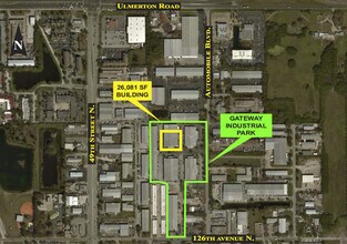 12910 Automobile Blvd, Clearwater, FL - VUE AÉRIENNE vue de carte