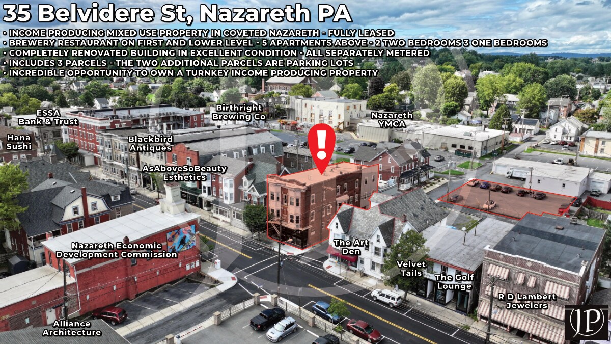 35 Belvidere St, Nazareth, PA à vendre Photo de l’immeuble– Image 1 sur 63