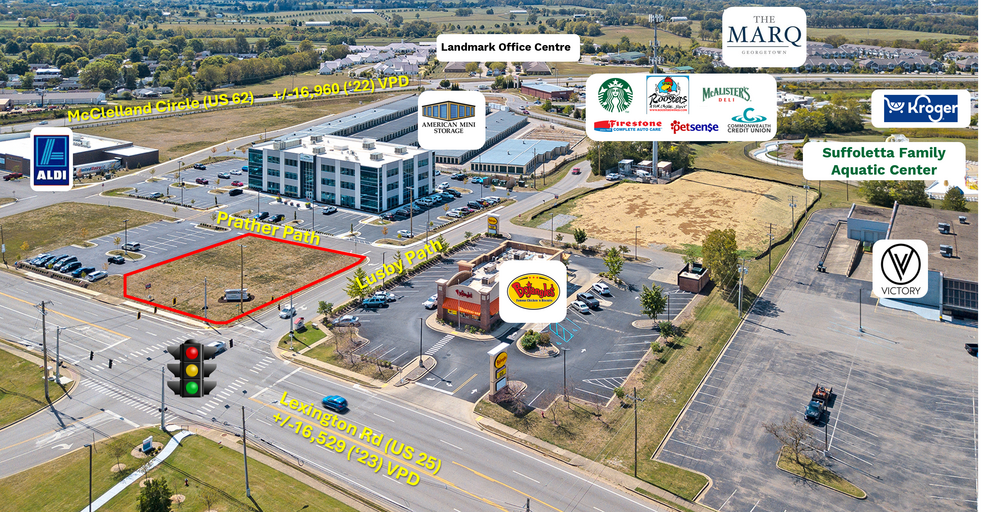 100 Prather Path, Georgetown, KY à louer - Aérien – Image 3 sur 8