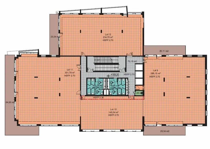 Bureau dans Valbonne à louer - Plan d’étage – Image 3 sur 3