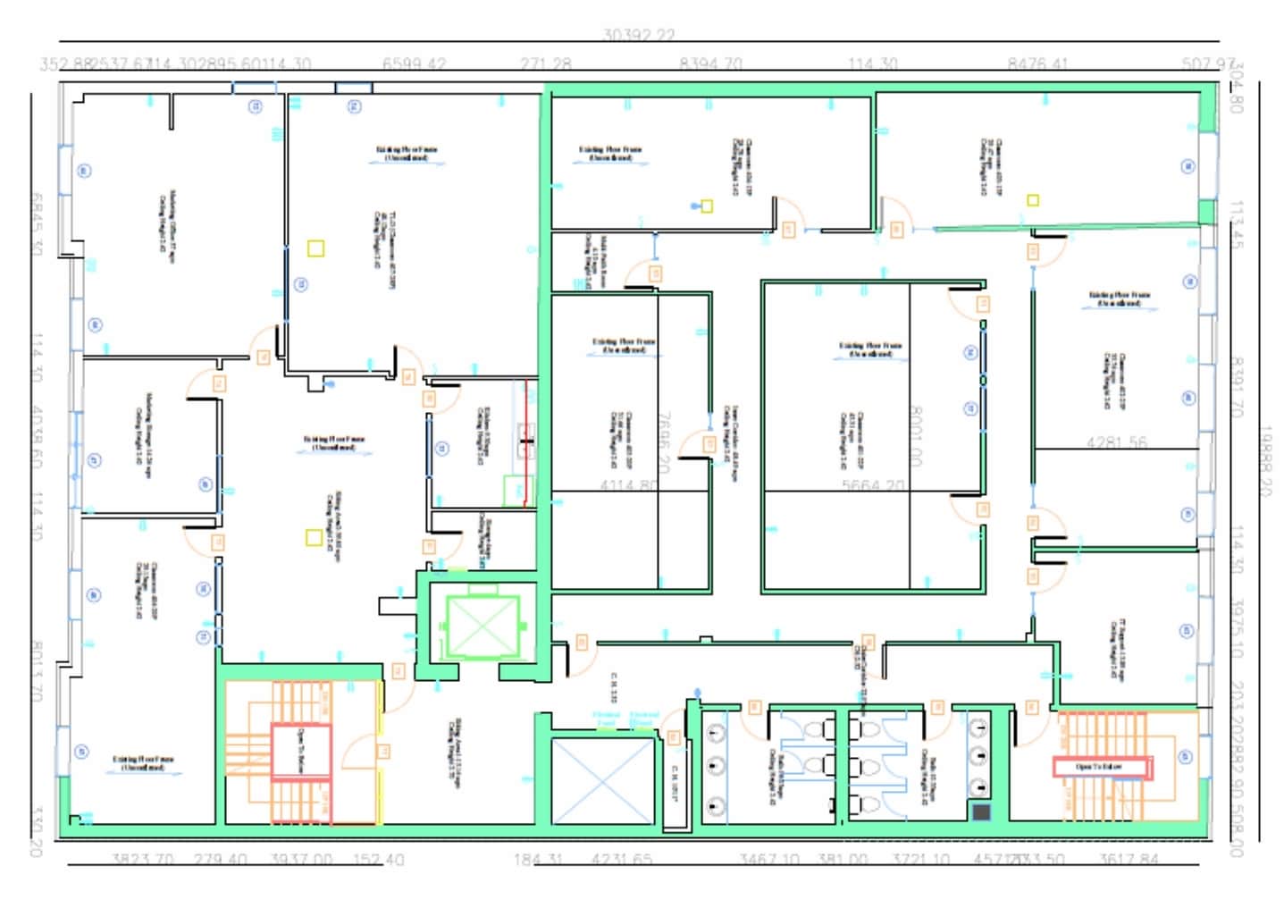 22 College St, Toronto, ON à louer Plan d’étage– Image 1 sur 15