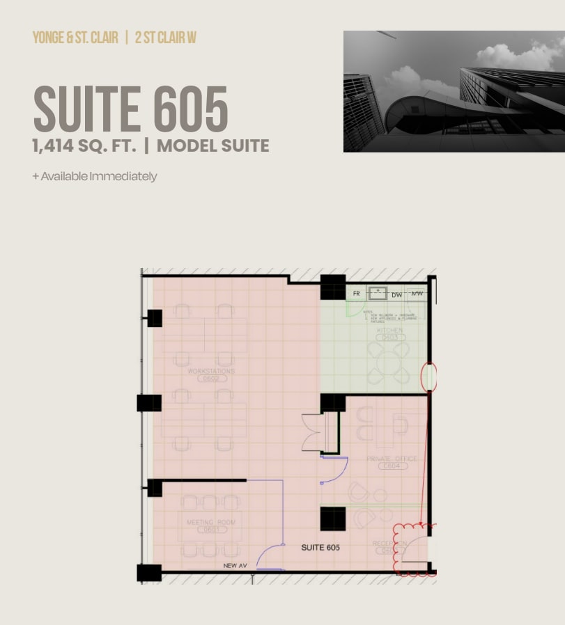 2 St Clair Av W, Toronto, ON à louer Plan d’étage– Image 1 sur 1