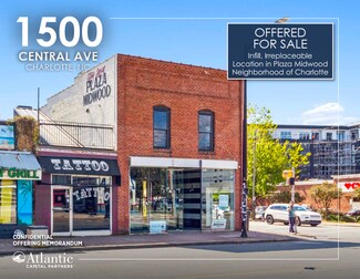 Plus de détails pour 1500-1502 Central Ave, Charlotte, NC - Local commercial à vendre