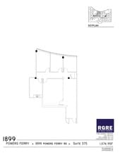 1899 Powers Ferry Rd SE, Atlanta, GA à louer Plan de site– Image 1 sur 1