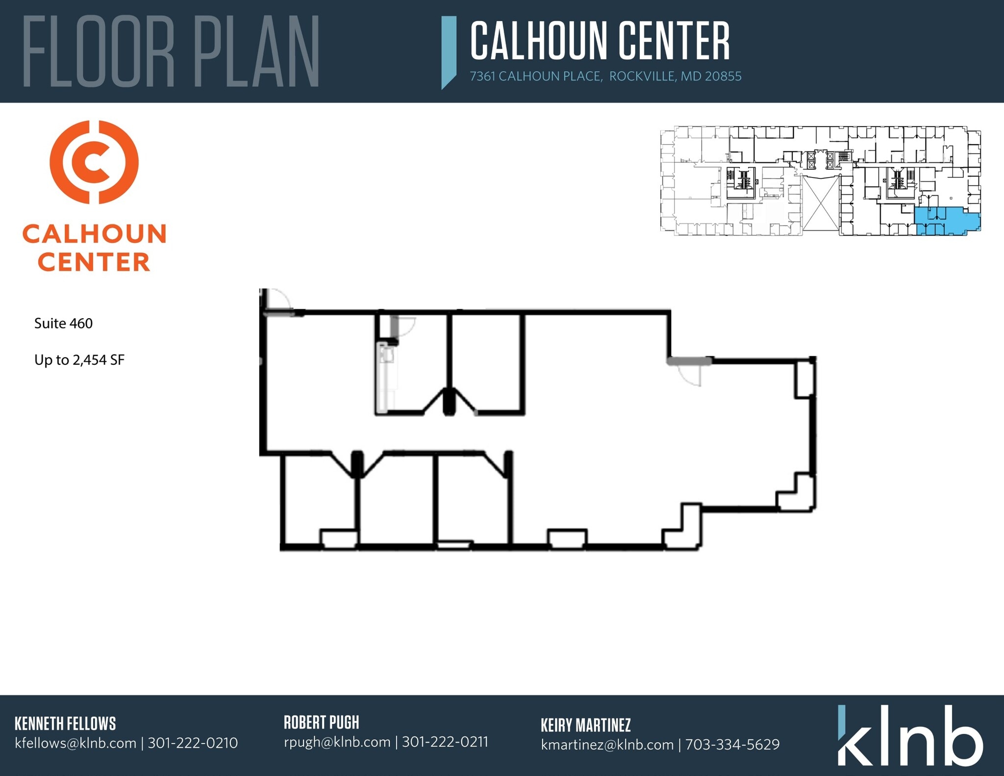 7361 Calhoun Pl, Rockville, MD à louer Plan d’étage– Image 1 sur 1