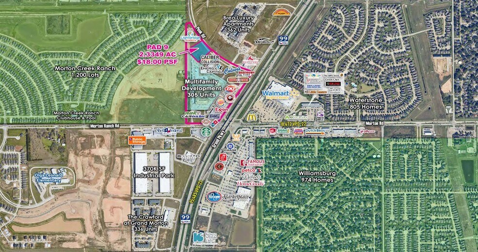 Grand Parkway & Peek Rd, Katy, TX à vendre - Photo de l’immeuble – Image 2 sur 2