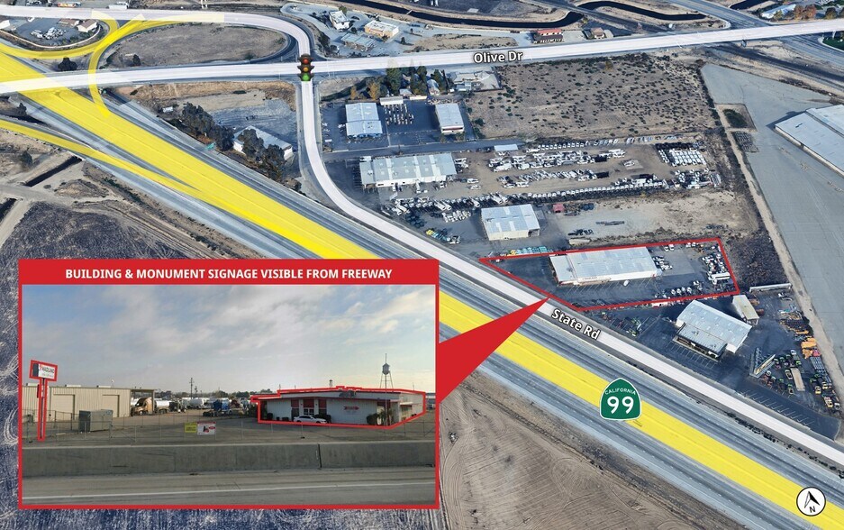 4420 State Rd, Bakersfield, CA à louer - Aérien – Image 3 sur 15