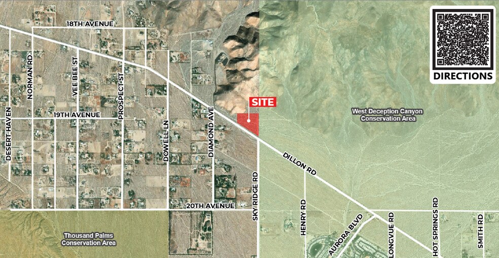 Dillon Rd, Sky Valley, CA à vendre - Photo de l’immeuble – Image 2 sur 3