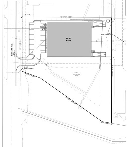 6940 Santa Fe Ave, Oklahoma City, OK à vendre - Plan de site – Image 3 sur 5