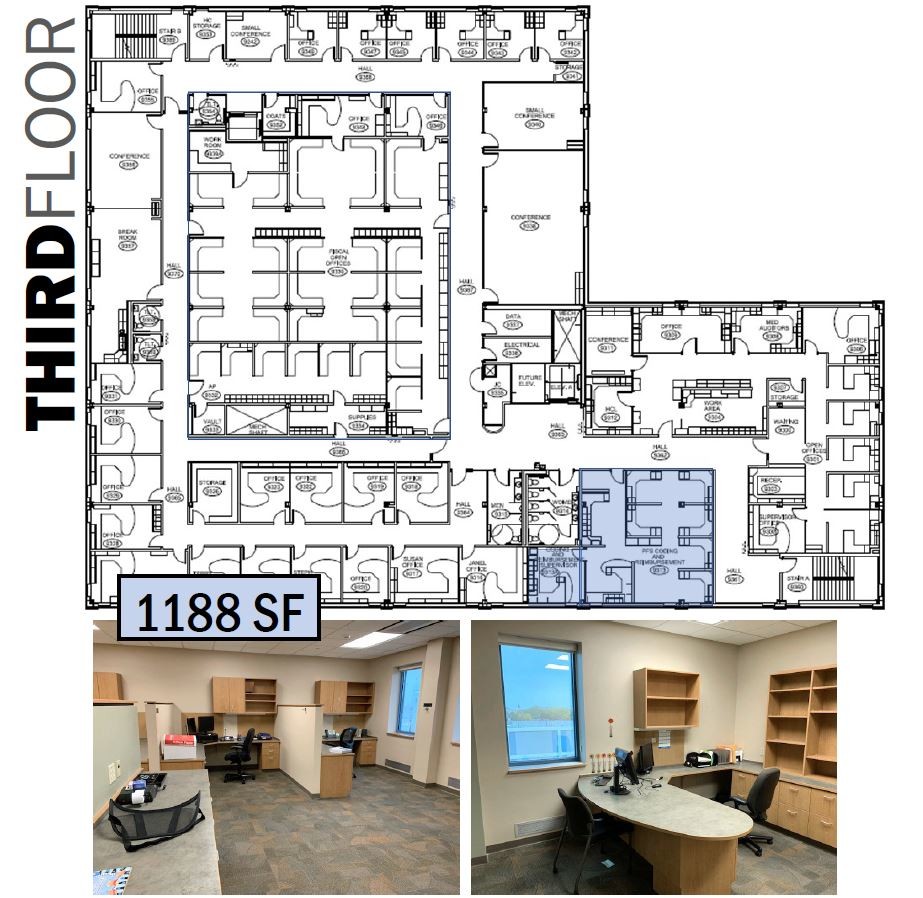 1310 E Main Ave, Bismarck, ND à louer Plan d’étage– Image 1 sur 1