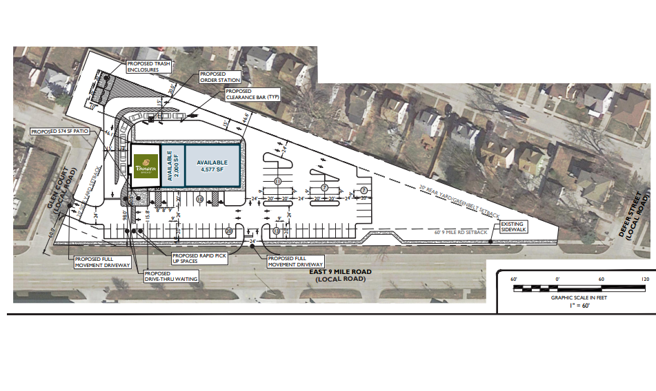 22601 E 9 Mile Rd, Saint Clair Shores, MI à louer - Plan de site – Image 2 sur 2