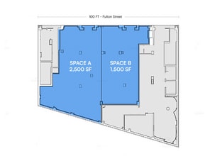 570 Fulton St, Brooklyn, NY à louer Plan d’étage– Image 1 sur 6