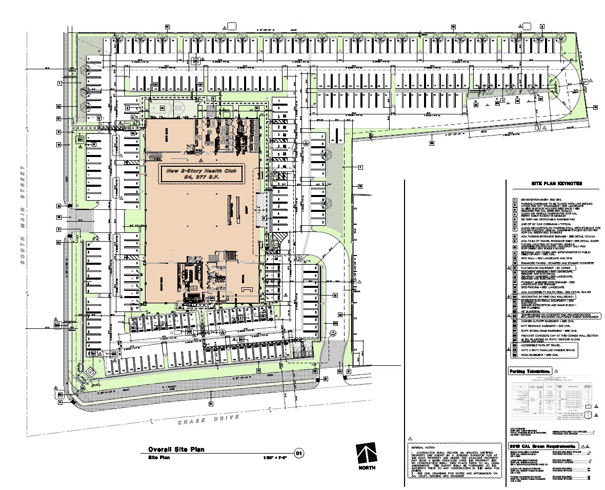 2895 S Main St, Corona, CA à louer Plan de site– Image 1 sur 2
