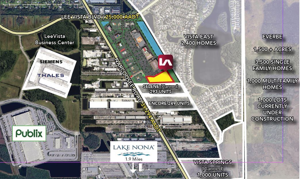 7135 Narcoossee Rd, Orlando, FL à louer Aérien– Image 1 sur 5