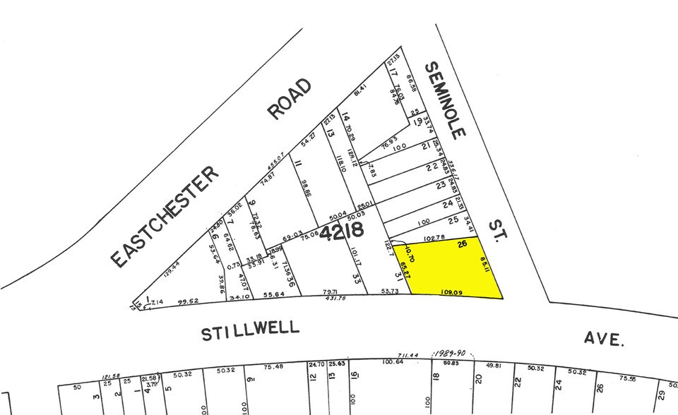 1543-1545 Stillwell Ave, Bronx, NY à vendre - Plan cadastral – Image 2 sur 4