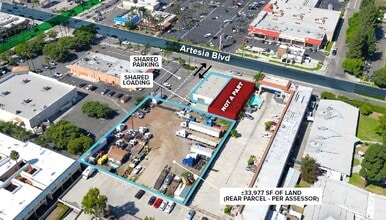11836 Artesia Blvd, Artesia, CA - VUE AÉRIENNE  vue de carte - Image1