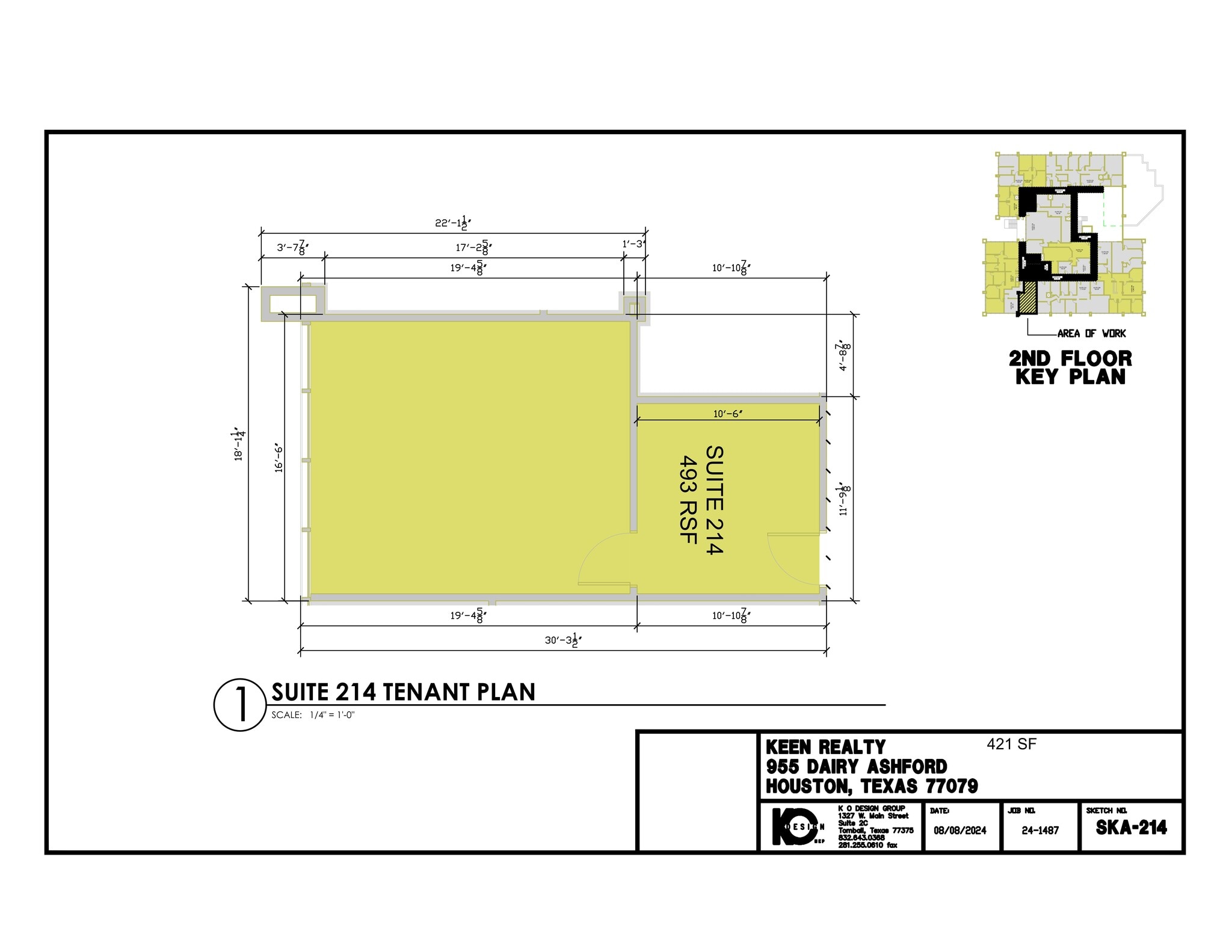 955 Dairy Ashford Rd, Houston, TX à louer Plan de site– Image 1 sur 1