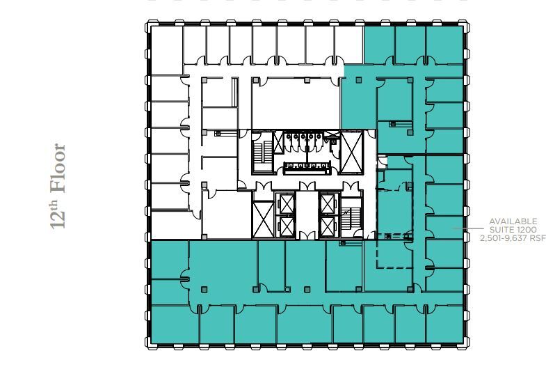 2 N Nevada Ave, Colorado Springs, CO à louer Plan d’étage– Image 1 sur 1