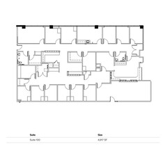 4510 Medical Center Dr, McKinney, TX à louer Plan d’étage– Image 1 sur 1