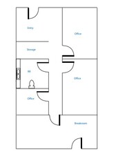 1615 Hill Rd, Novato, CA à louer Plan d’étage– Image 1 sur 2