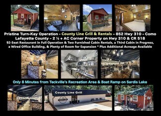 Plus de détails pour 852 Hwy 310, Como, MS - Terrain à vendre