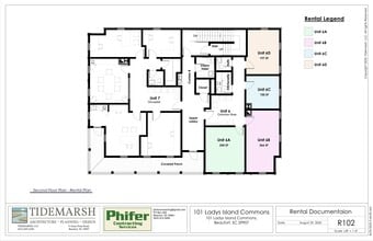101 Ladys Island Cmn, Beaufort, SC à louer Plan de site– Image 2 sur 2