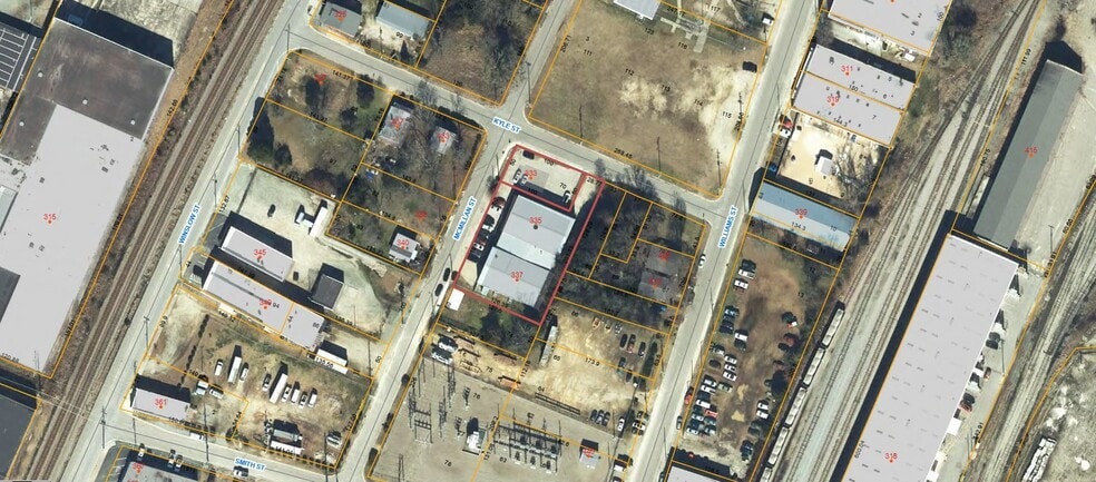 335-337 McMillan St, Fayetteville, NC à vendre - Aérien – Image 2 sur 26