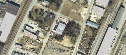 335-337 McMillan St, Fayetteville, NC - Vue aérienne vue de carte - Image1