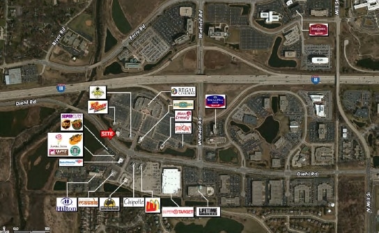 28258 Diehl Rd, Warrenville, IL à louer - Aérien – Image 2 sur 8