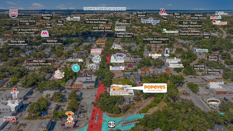 2514 Bull St, Savannah, GA à vendre - Photo de l’immeuble – Image 3 sur 5