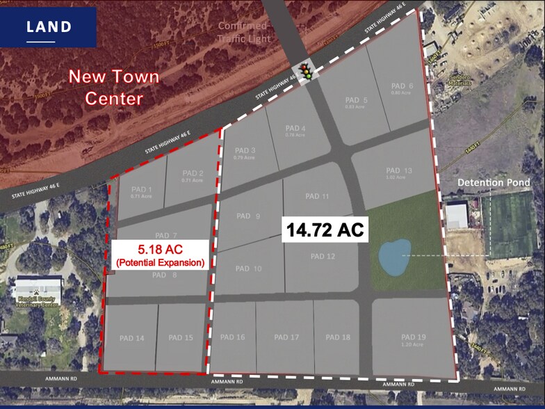 149 State Highway 46 E, Boerne, TX à vendre - Plan de site – Image 3 sur 22