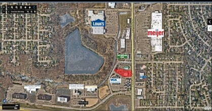 5314 S Westnedge Ave, Portage, MI - VUE AÉRIENNE  vue de carte