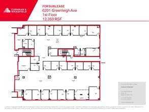6201 Greenleigh Ave, Middle River, MD à louer Plan d’étage– Image 2 sur 2