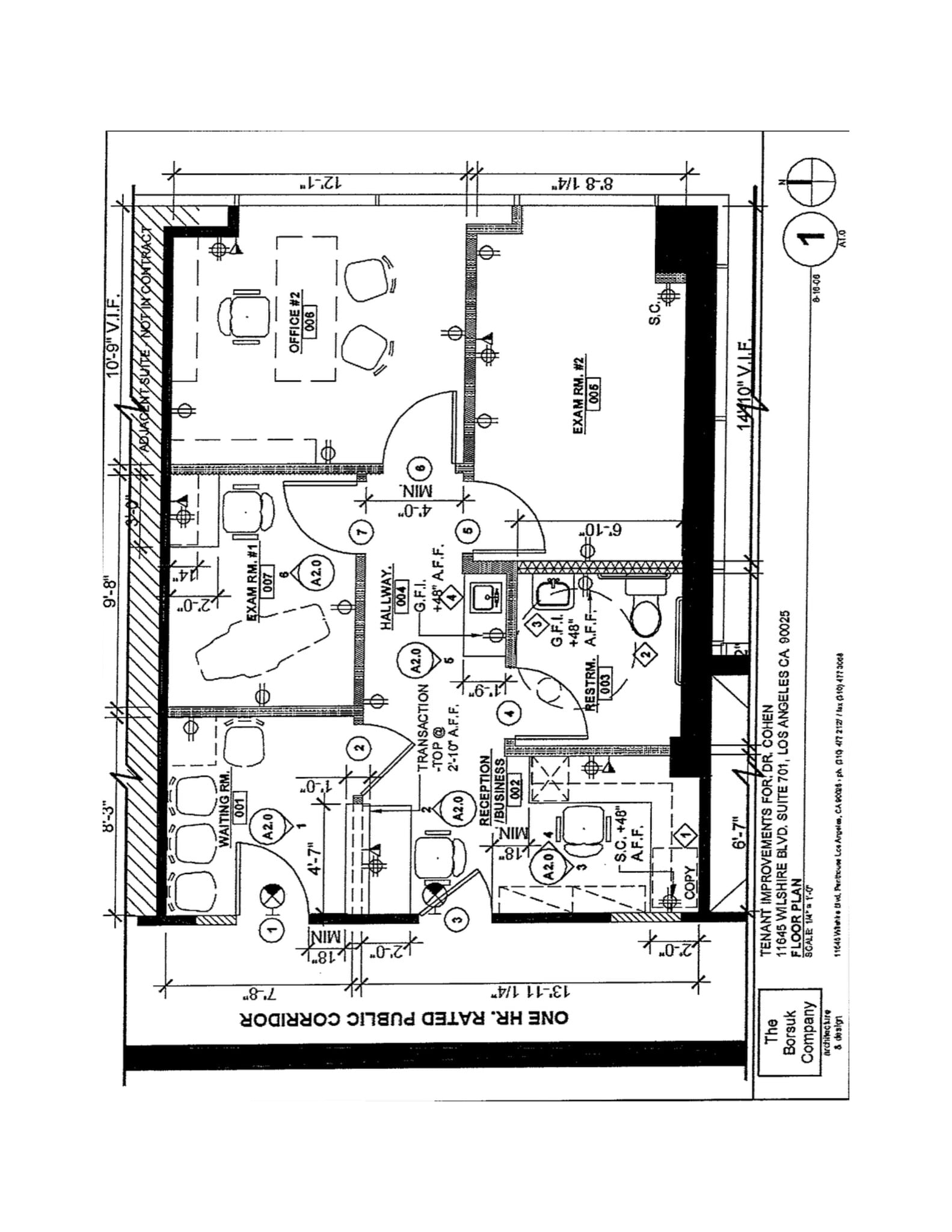 11645 Wilshire Blvd, Los Angeles, CA à louer Plan de site– Image 1 sur 1