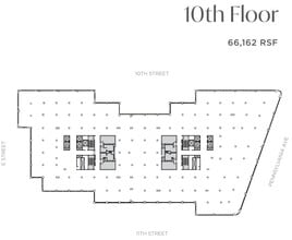 1001 Pennsylvania Ave NW, Washington, DC à louer Plan d’étage– Image 1 sur 1