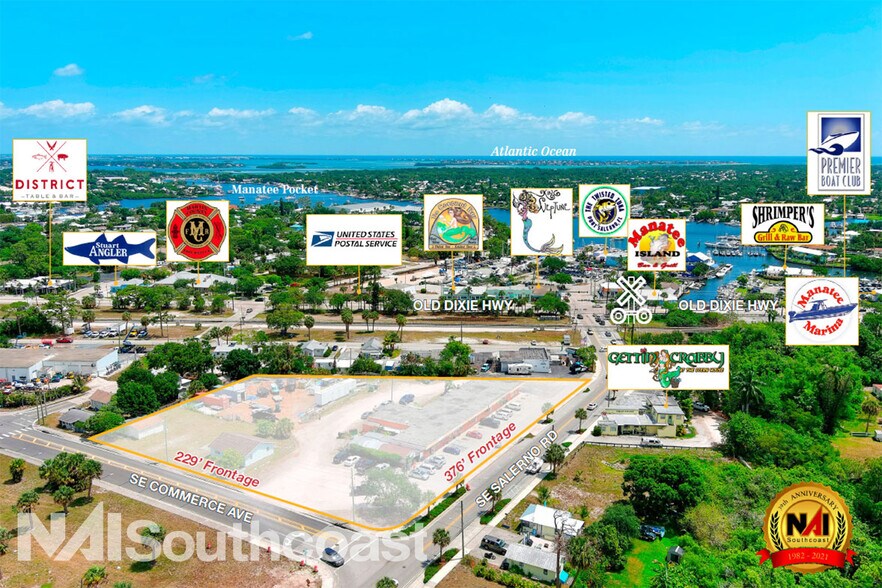 4069-4129 SE Salerno Rd, Stuart, FL à louer - Aérien – Image 1 sur 12