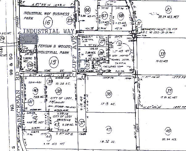 820 Beckman Rd, Lodi, CA à louer - Plan cadastral – Image 3 sur 30