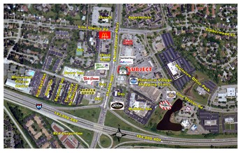 1321 S Hurstbourne Pky, Louisville, KY - VUE AÉRIENNE  vue de carte