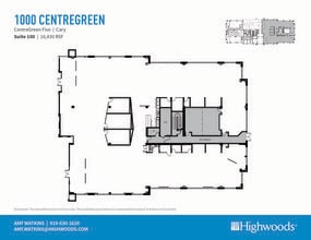2000 CentreGreen Way, Cary, NC à louer Plan d’étage– Image 1 sur 1